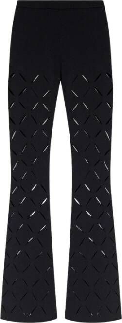 Versace Slim-fit broek Zwart Dames
