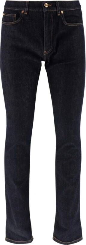 Versace Slim-fit Jeans Blauw Heren