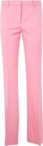 Versace Slim-fit Trousers Roze Dames