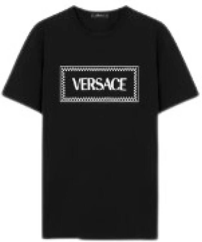Versace Stijlvolle T-shirts en Polos Zwart Dames