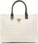 Versace Witte Tote tas met Medusa Plaque White Dames - Thumbnail 2