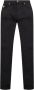 Versace Zwarte Straight-Leg Jeans met Middelhoge Taille Zwart Heren - Thumbnail 1