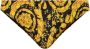 Versace Elastische bedrukte polyester slipshorts Yellow Heren - Thumbnail 3