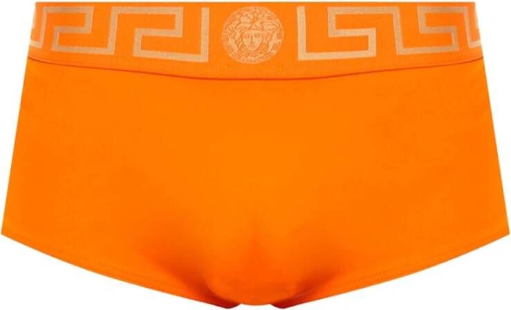 Versace Strandkleding Oranje Heren