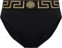 Versace Zwart High-Cut Zwemkleding Italië Gemaakt Black Dames - Thumbnail 1