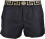 Versace Zwembroek met Greca tailleband Zwart - Thumbnail 2