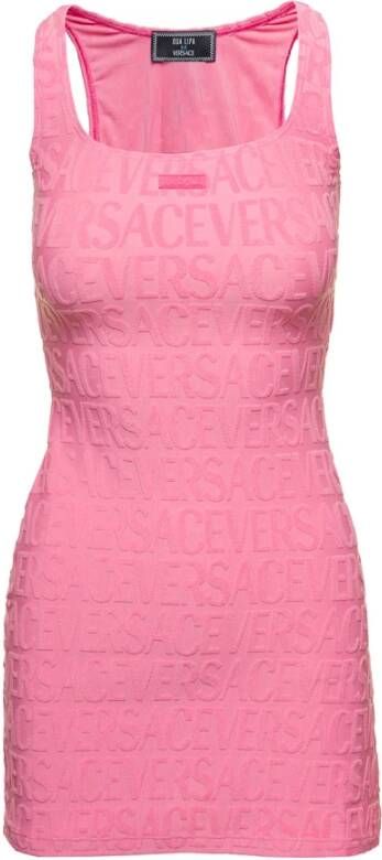 Versace Summer Dresses Roze Dames