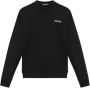 Versace Grafische Print Crew Neck Sweatshirt Black Heren - Thumbnail 1