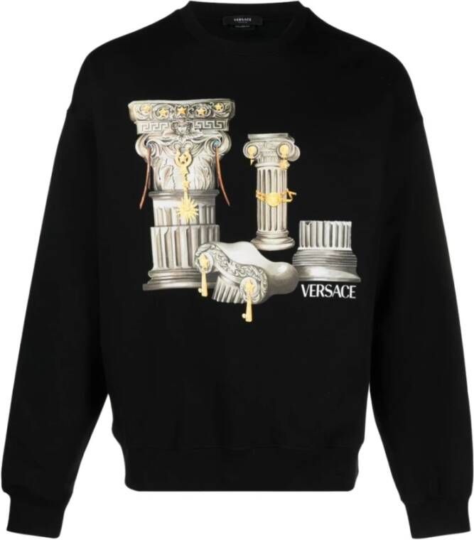 Versace Sweatshirt Zwart Heren
