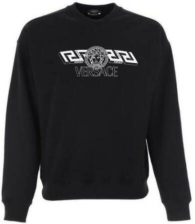 Versace Bedrukt sweatshirt Zwart Heren