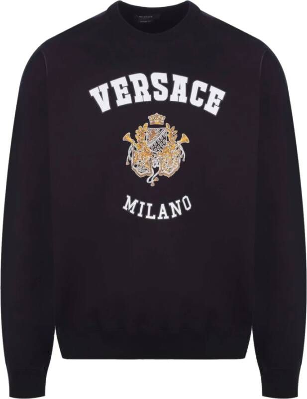 Versace Trainingsshirt Black Heren