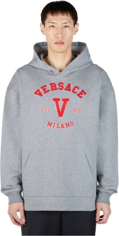 Versace Sweatshirts Hoodies Grijs Heren