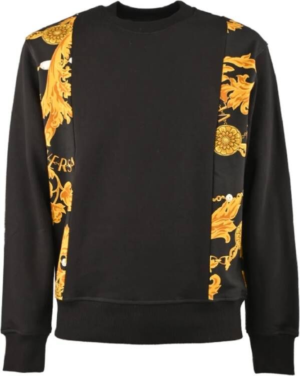 Versace Jeans Couture Minimalistische Versace Sweater voor Modieuze Mannen Multicolor Heren