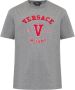 Versace T-shirt met logo Gray Heren - Thumbnail 1