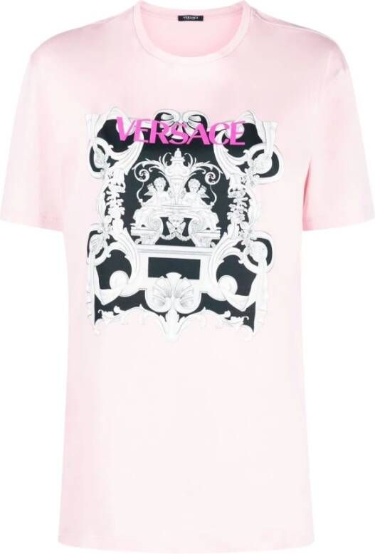 Versace T-shirt Roze Dames