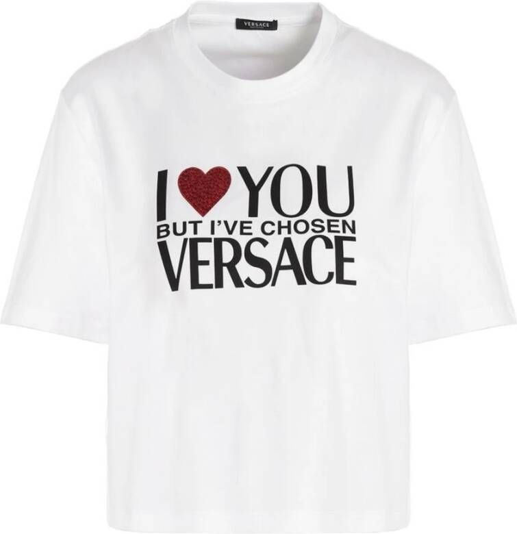 Versace T-Shirt Wit Dames