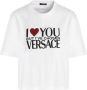 Versace Ik hou van jou t-shirt White Dames - Thumbnail 1