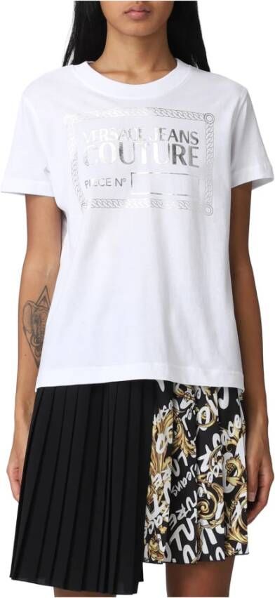 Versace Jeans Couture t-shirts en polos wit Dames