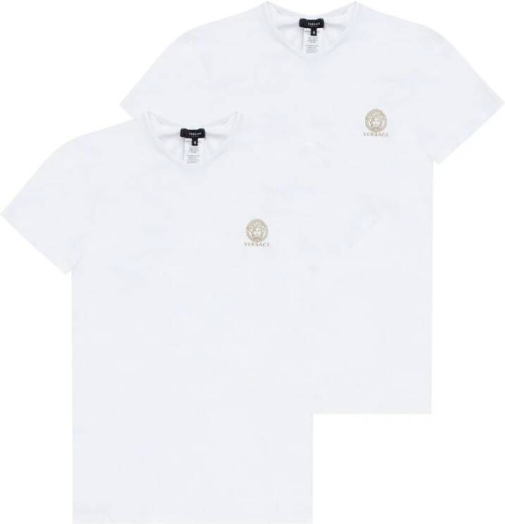 Versace T-shirt White Heren