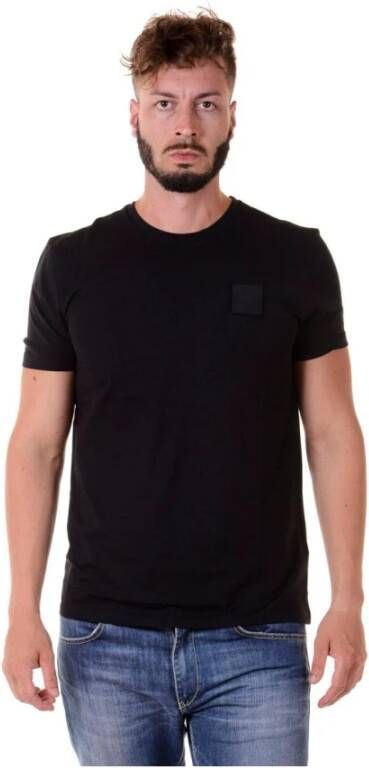 Versace Casual Logo T-shirt Black Heren