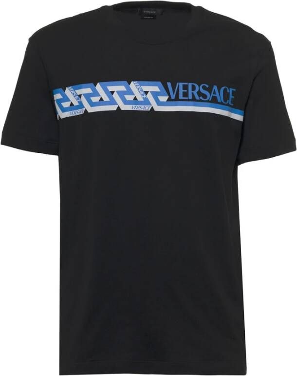 Versace T-shirt Zwart Heren