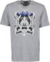 Versace Barocco Print T-shirt Gray Heren - Thumbnail 1