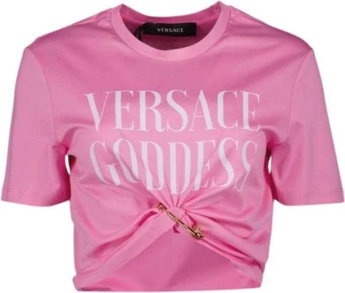 Versace T-shirts Roze Dames