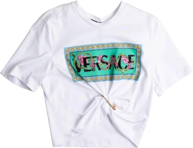 Versace T-shirts Wit Dames