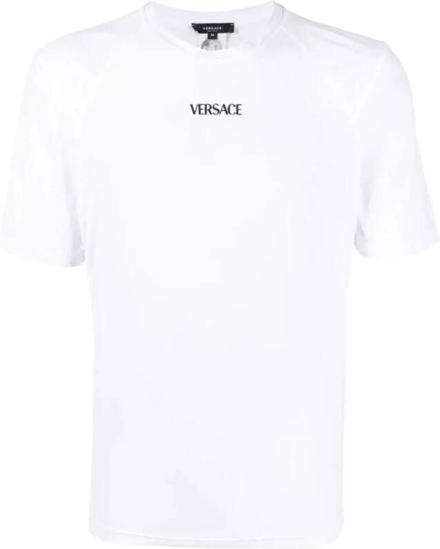 Versace T-Shirts Wit Heren