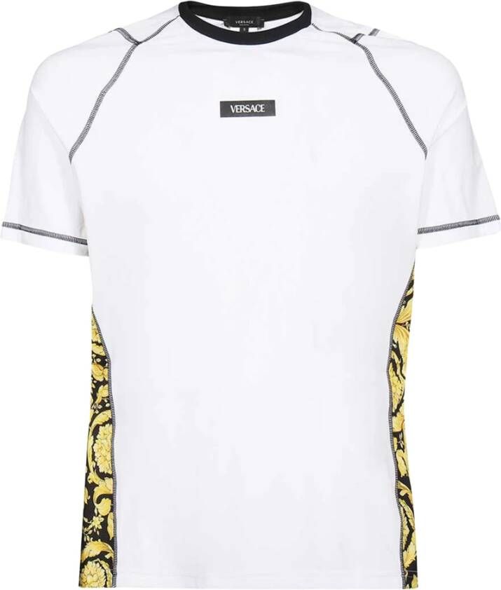 Versace T-Shirts White Heren