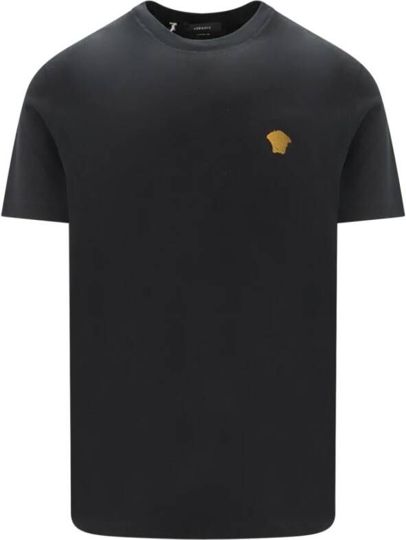 Versace T-Shirts Zwart Heren