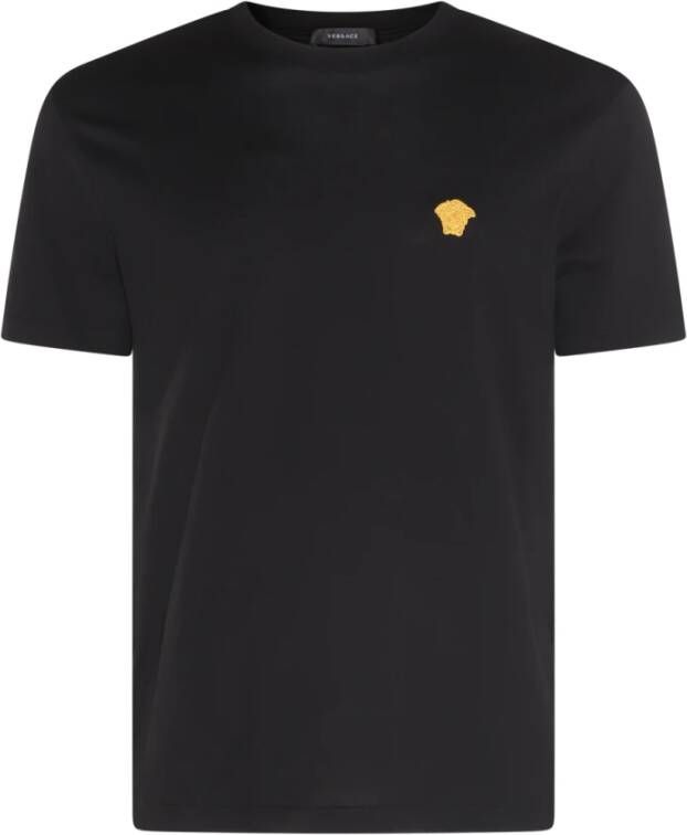 Versace T-Shirts Zwart Heren