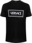 Versace Zwarte T-shirts en Polos Black Heren - Thumbnail 1