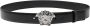Versace The Medusa Leather Belt Zwart Heren - Thumbnail 5