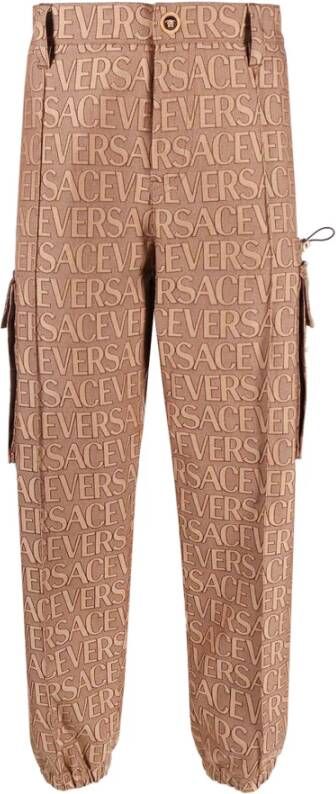 Versace Trousers Bruin Heren