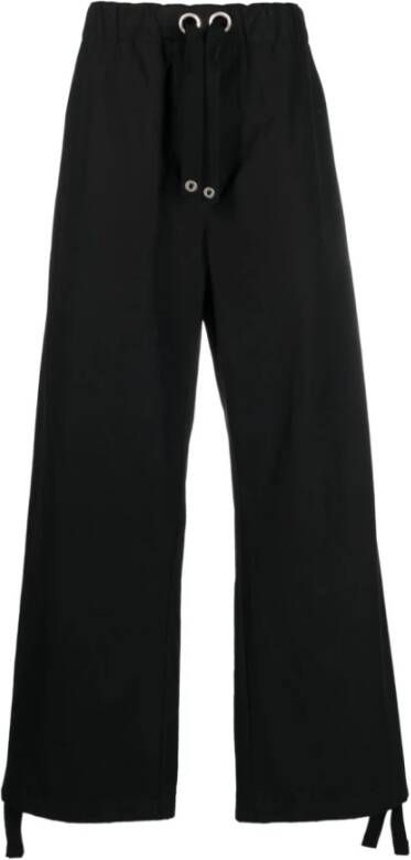 Versace Herenkleding Broeken Zwart Ss23 Black Heren