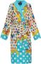 Versace Kleurrijke katoenen badjas met vlinderprint Multicolor Dames - Thumbnail 1