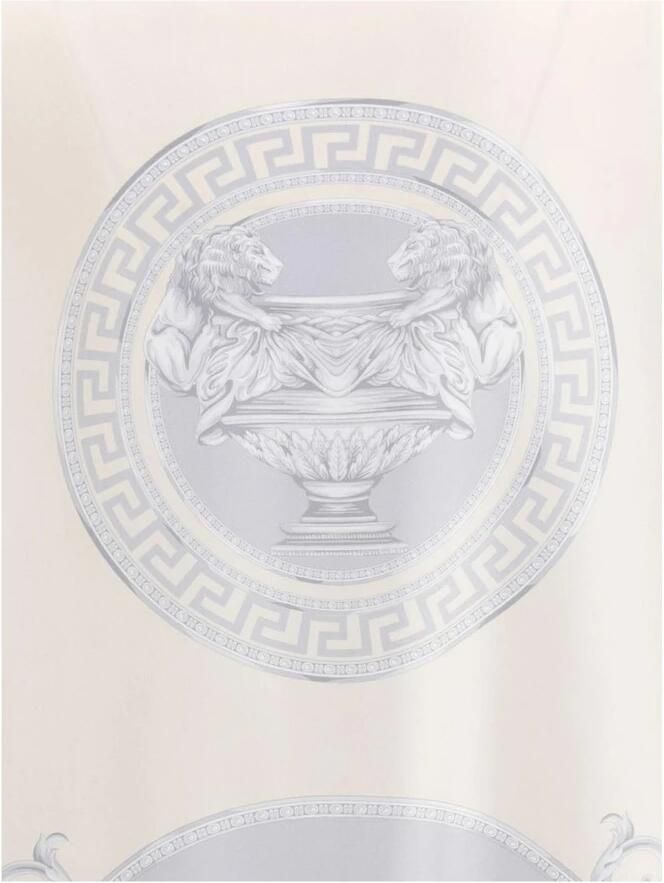 Versace Barocco Zijden Overhemd met Klassieke Kraag Multicolor Dames - Foto 3