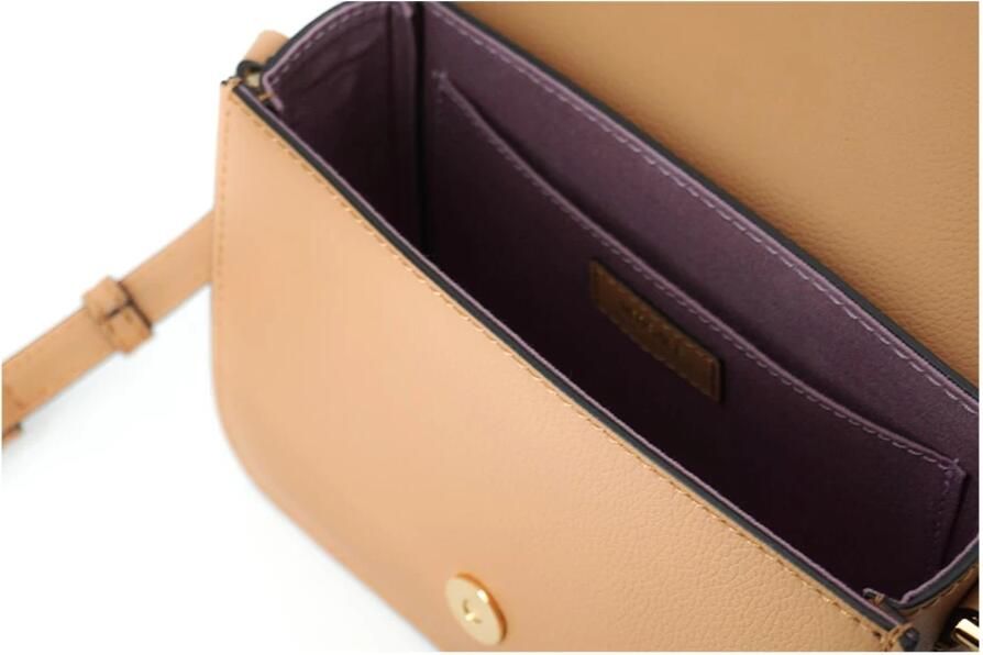 Versace Schoudertas Medusa Mini Crossbody Camel Leder - Foto 2