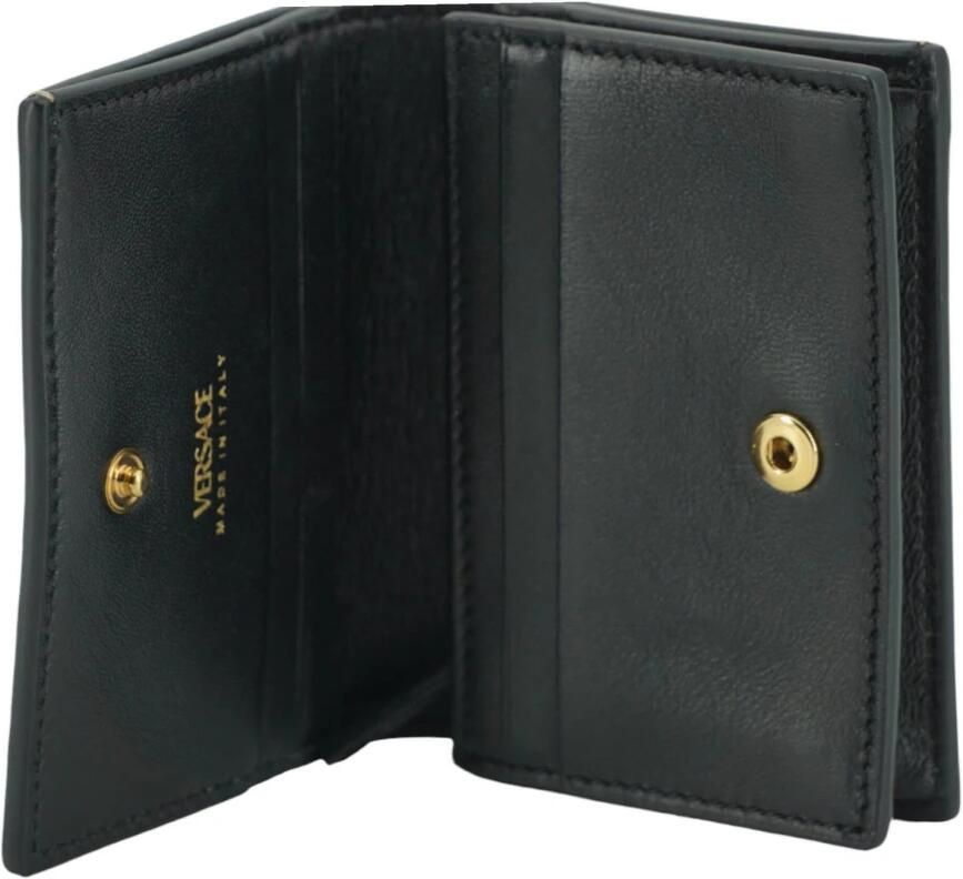 Versace Compacte portemonnee met Medusa hoofdlogo Brown Dames - Foto 3