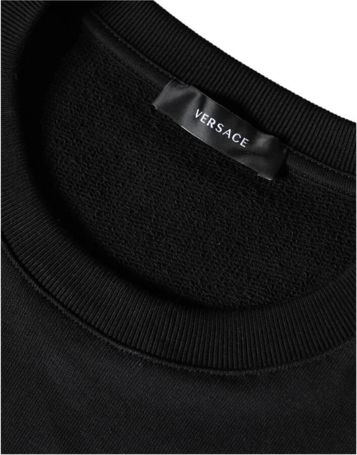 Versace Sweater Medusa Head Sweatshirt Zwart Goud - Foto 4
