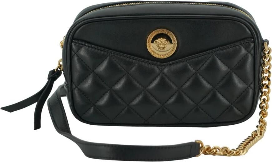 Versace Schoudertas Medusa gewatteerde lederen crossbody - Foto 5