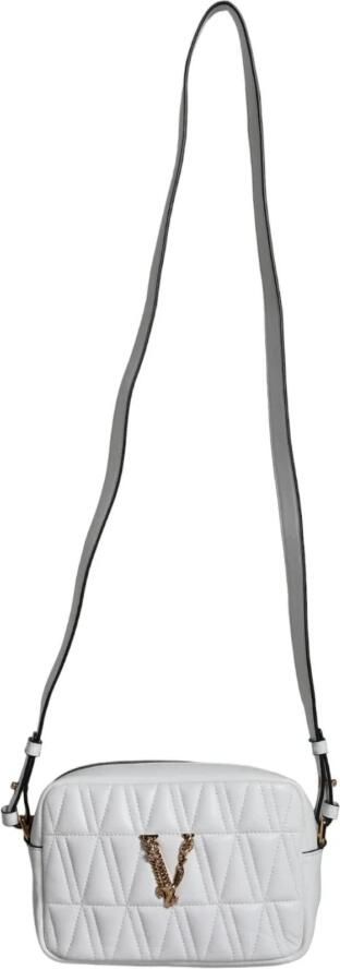 Versace Handtas Medusa gewatteerde leren crossbody tas in La Medusa-stijl - Foto 4