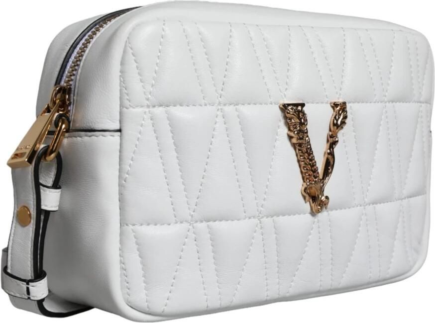 Versace Handtas Medusa gewatteerde leren crossbody tas in La Medusa-stijl - Foto 3