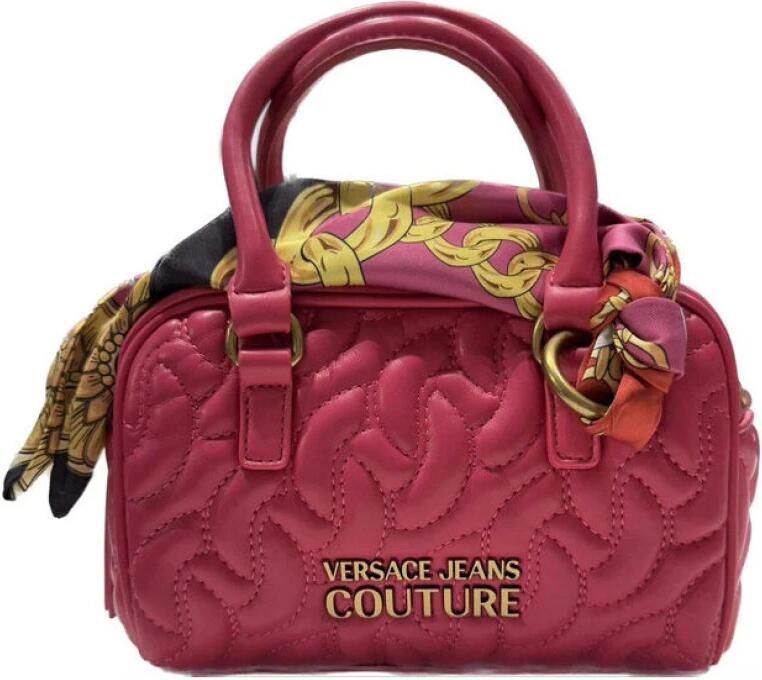 Versace Handtas met afneembare schouderband Pink Dames