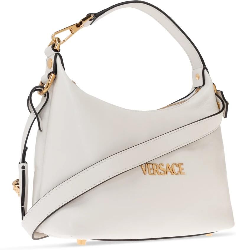 Versace Elegante Schoudertas in Wit en Goud White Dames - Foto 2