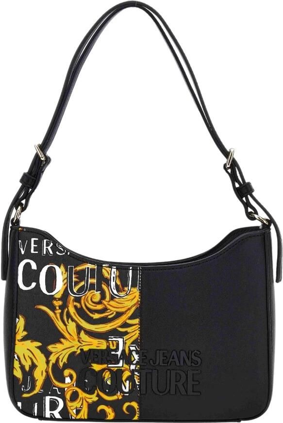 Versace Jeans Couture Zwarte Logo Couture Schoudertas voor Dames Black Dames - Foto 2