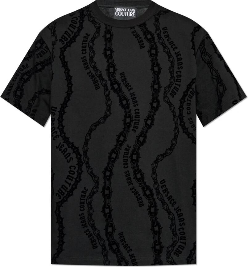Versace Jeans Couture T-shirt Korte Mouw MAGLIET.77GAH6R0 - Foto 8