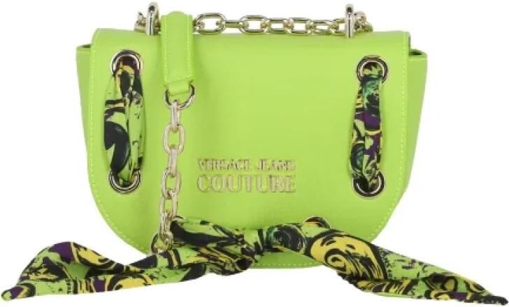 Versace Jeans Couture Groene Stoffen Cross Body Tas Green Dames