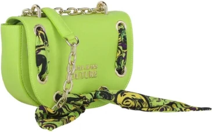 Versace Jeans Couture Groene Stoffen Cross Body Tas Green Dames - Foto 4